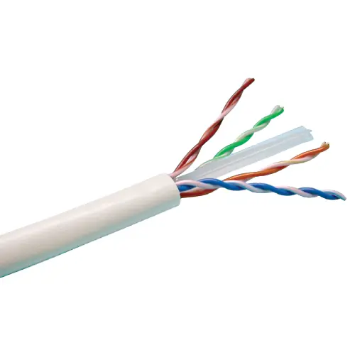 Cablu UTP Cat 6 cupru 100% LSZH 305 m, alb, eRaya NET6LUT-305