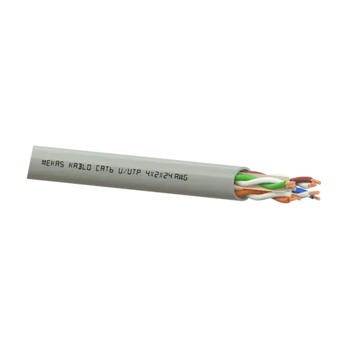 Cablu UTP Cat 6 cupru 4x2x23 AWG, 305 m, Mekas Kablo MEK90-4x2x23-6U