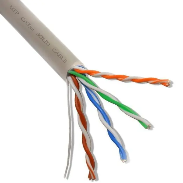 Cablu UTP CAT5E CUPRU 0.45mm 24AWG rola 50 metri ROVISION