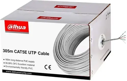 Cablu UTP Dahua PFM920I-5EUN, CAT5E, 305m
