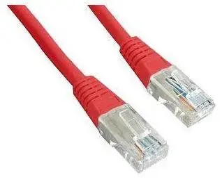 Cablu UTP Gembird PP12-0.25M/R, Patchcord, CAT5e, 0.25m (Rosu)