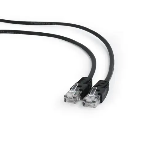 Cablu UTP Gembird PP12-10M/BK, CAT5e, 10m (Negru)