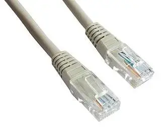 Cablu UTP Gembird PP12-50M, Patchcord, CAT.5e, 50m (Gri)