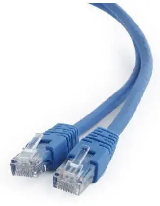 Cablu UTP Gembird PP6U-0.25M/B, Patch cord, Cat6, 0.25 m (Albastru)