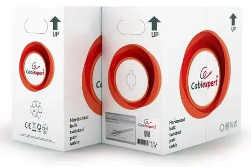 Cablu UTP Gembird UPC-6004SE-SO, CAT.6, 305 m (Gri)