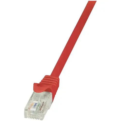 Cablu UTP LOGILINK Cat6, cupru-aluminiu, 10 m, rosu, AWG24, CP2094U