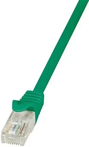 Cablu UTP LogiLink CP1095U, Patchcord, CAT.5e, 10m (Verde)