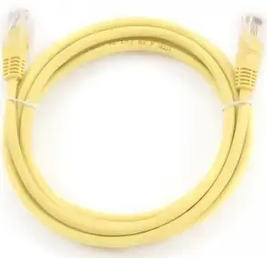 CABLU UTP Patch cord cat.5E, 3m galben