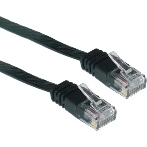Cablu UTP SPACER SP-PT-CAT5-2M-BK Cat5e, cupru-aluminiu, 2 m, negru, AWG26
