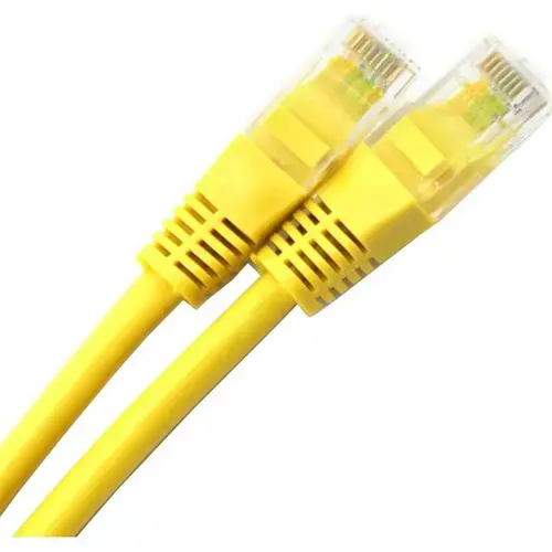 Cablu UTP SPACER SP-PT-CAT5-2M-Y, Cat5e, cupru-aluminiu, 2 m, galben, AWG26