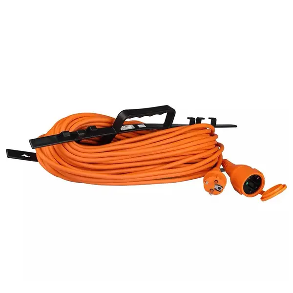 Cablu V-tac, extensie de exterior, 30 m, 3G1.5 mm², 16A, IP44, SKU-8815