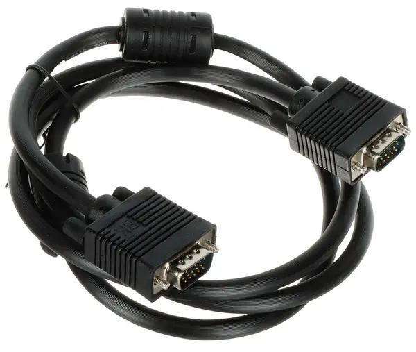 Cablu VGA pentru monitor, lungime 1.5m, conectori D-Sub tata-tata, VGA-1.5-WW/F