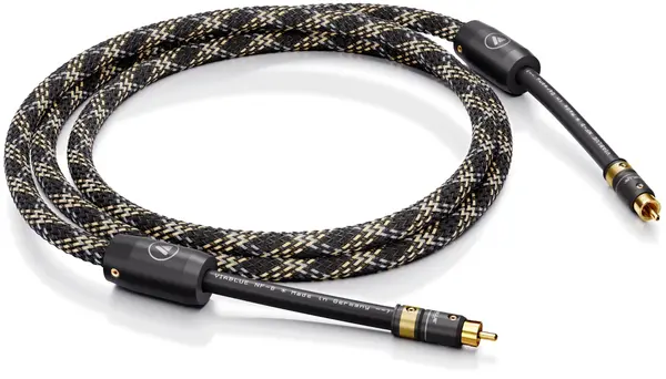 Cablu Viablue - NF-B Subwoofer RCA cable, 2.5m, negru