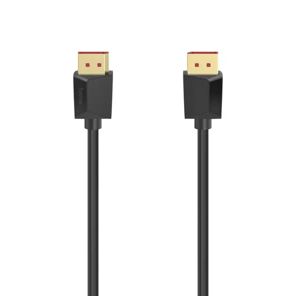 Cablu video Hama 200699, DisplayPort, Ultra-HD 8K, 2m, Negru