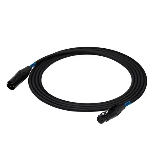 Cablu XLR microfon SSQ XX1, 1 m, Negru