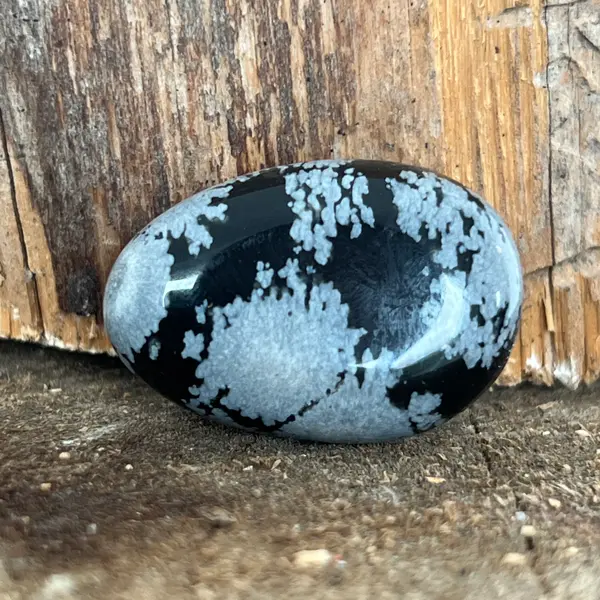 Cabochon obsidian fulgi de zapada