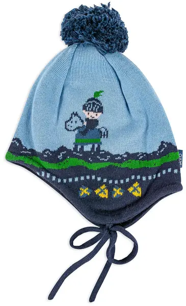 Căciulă de iarnă Maximo - Cavaler, albastră, mărimea 47