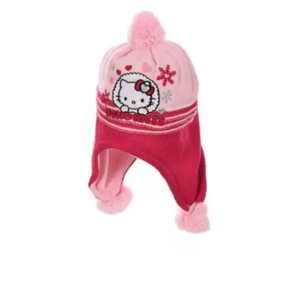 Caciula pentru fetite, roz, 52 cm, Love, Hello Kitty Engros
