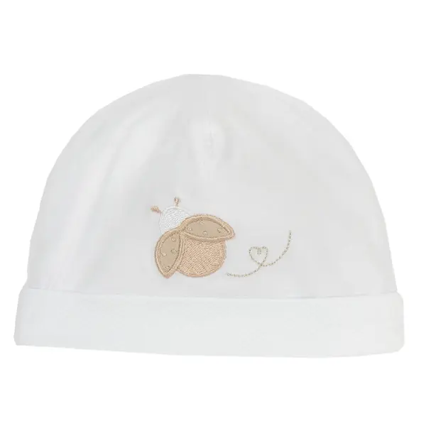 Caciulita bebe Chicco din jerse, Alb 2, 16392-66MFCI