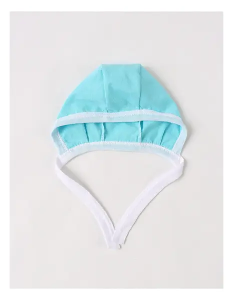 Caciulita stil TICHIE, bumbac glat, blue