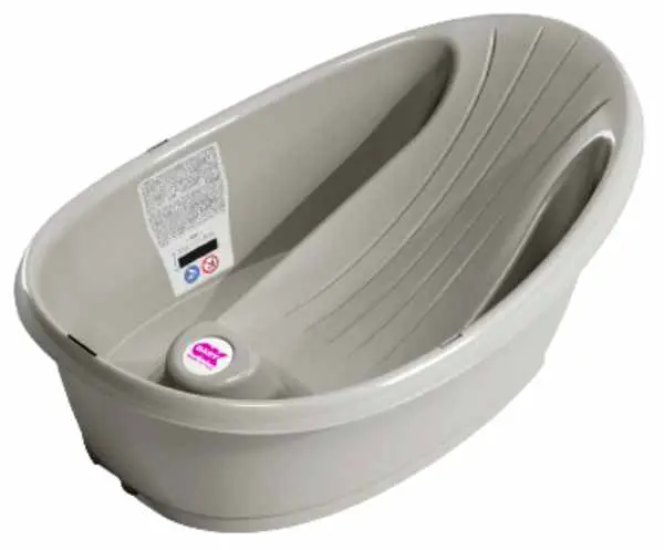 Cadă bebeluși OK Baby - Onda, 60 cm, gri