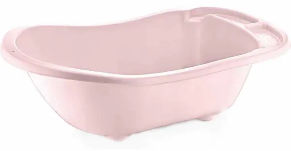 Cadă cu scurgere BabyJem - 89 cm, roz