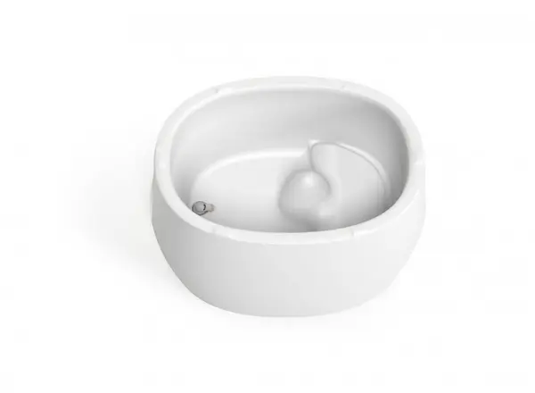 Cada de baie multifunctionala, pentru copii, Okbaby Unica Bath, forma ergonomica cu Termometru incorporat, manere de transport si dop cu cheie de siguranta pentru golire rapida