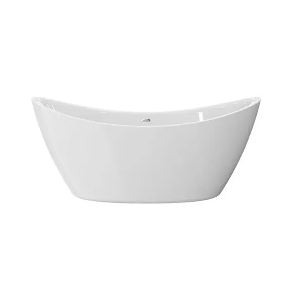 Cada freestanding Florida Flora cu instalatie, 173 x 73 cm