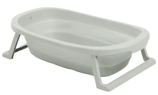 Cadă pliabilă Hauck - Wash N Fold M, 80 cm, Sage