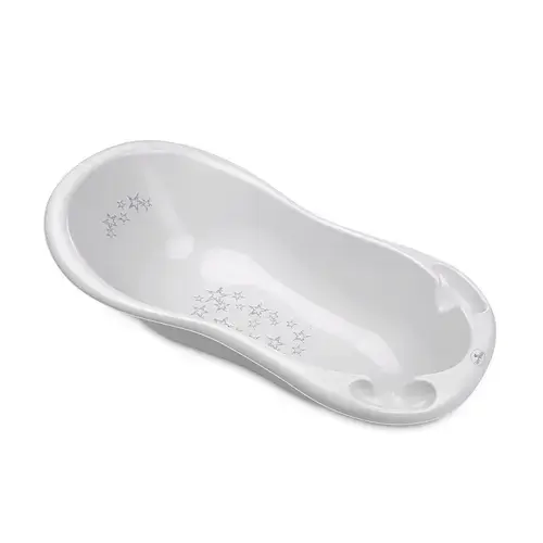 Cadita bebe Lorelli Little Stars Grey, 100 cm, Gri