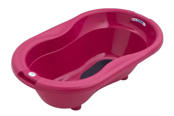 Cadita cu covoras antiderapant TOP Swedish rose Rotho-babydesign