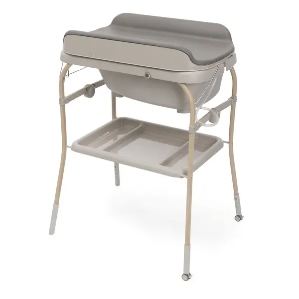 CADITA CU MASA DE INFASAT CHICCO SOFT BUBLE, SCANDINAVIAN, 0 LUNI+