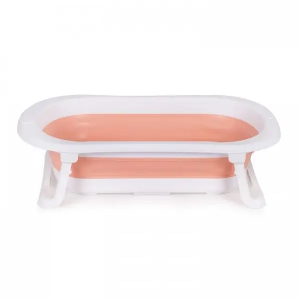 Cadita de baie cu dop de scurgere Ecotoys HA-B27 roz