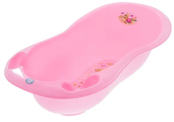 Cadita Tega Baby Happy Turtle 86 cm Roz cu senzor de temperatura