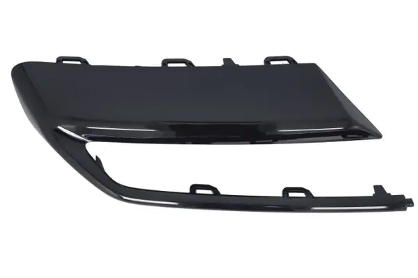 Cadru grila fata Spate Dreapta plastic, negru lucios potrivit AUDI Q5 11.16- 11.20-
