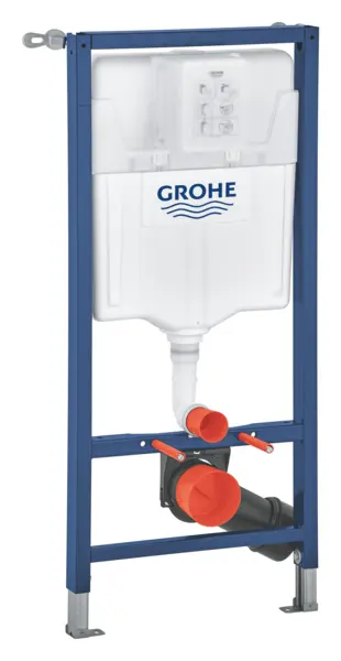 Cadru WC suspendat Grohe Rapid SL, incastrat, izolat, elemente montaj, otel, 38848000