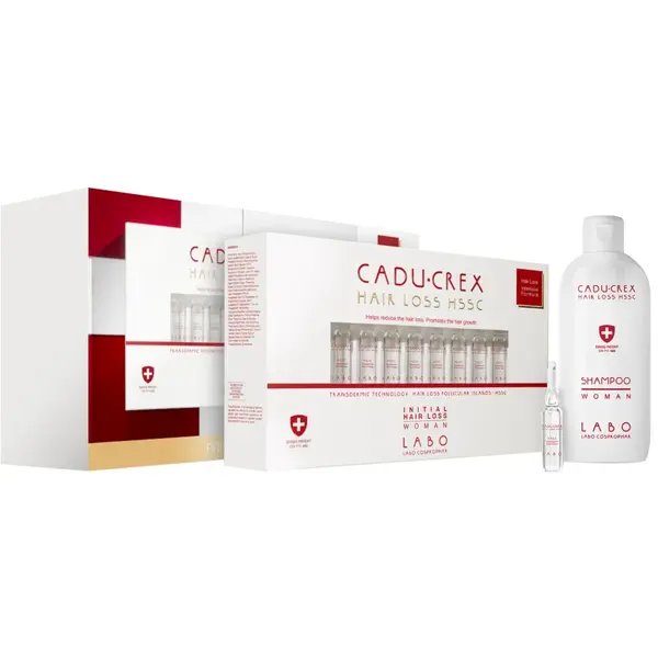 CADU-CREX Hair Loss HSSC Advanced Hair Loss tratament de păr pentru femei împotriva căderii avansate a părului ambalaj economic