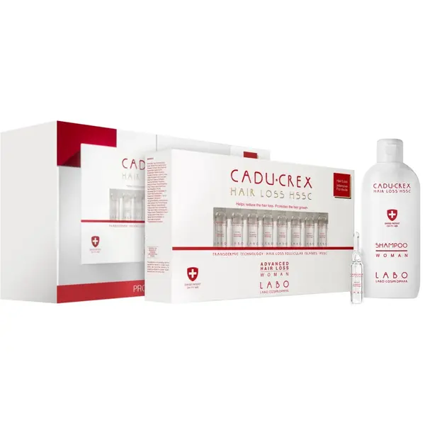 CADU-CREX Hair Loss HSSC Serious Hair Loss tratament de păr pentru femei împotriva căderii grave a părului ambalaj economic