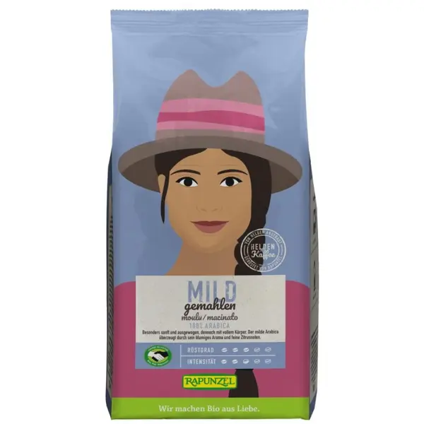 Cafea Arabica delicata macinata, eco - 250 g