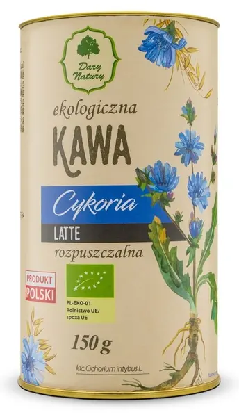 Cafea bio instant cu cicoare, 150 g, Dary Natury