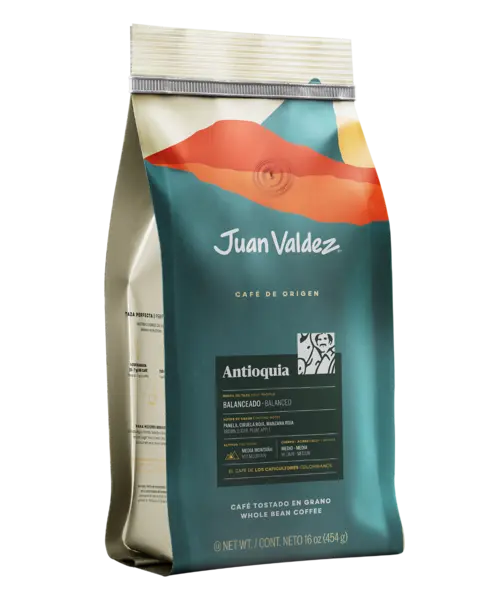 Cafea boabe Origine Antioquia, 454g, Juan Valdez