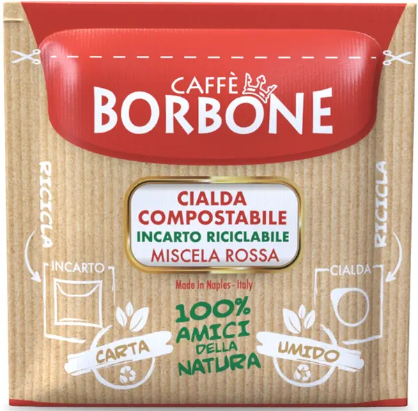 Cafea Borbone - Red, 50 buc e.s.e paduri în cutie