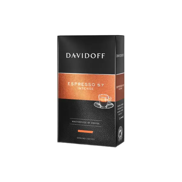 Cafea Prajita si macinata Davidoff Espresso 57, 250g Cafea Prajita si macinata Davidoff Espresso 57, 250g