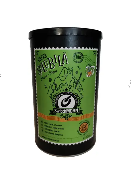 Cafea solubila bio - Switchmorn | Switchmorn