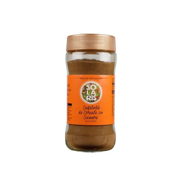 Cafeluta instant de cereale cu cicoare, 100g, Solaris