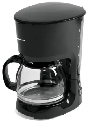 Cafetiera Heinner HCM-750BK, 750 W, 1.25 L (Negru)