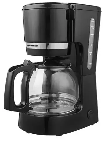 Cafetiera Heinner HCM-800BK, 1.5l, 800W (Neagra)