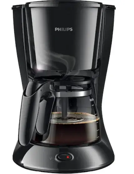 Cafetiera Philips Daily Collection HD7461/20, 1.2 L, 1000 W (Negru)