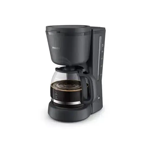 Cafetiera Philips HD7430/90, 1000W, 1.2 l, Sistem anti-picurare, Negru
