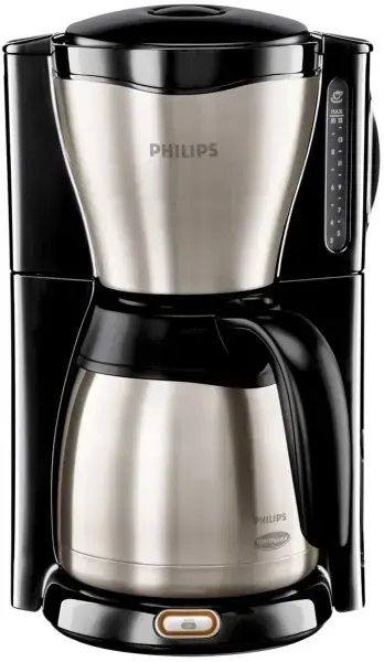 Cafetiera Philips HD7546/20, 1000W, 15 cesti, 1.2L (Negra)